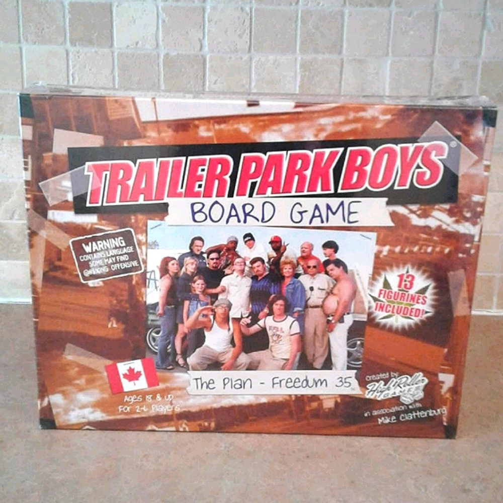 trailer park boys the plan - freedum 35 board game